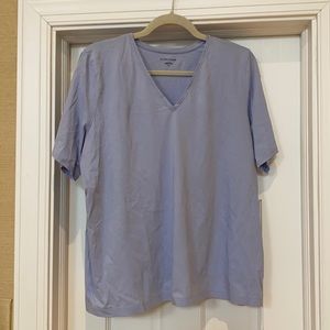 Eileen fisher v neck t shirt.  Size L